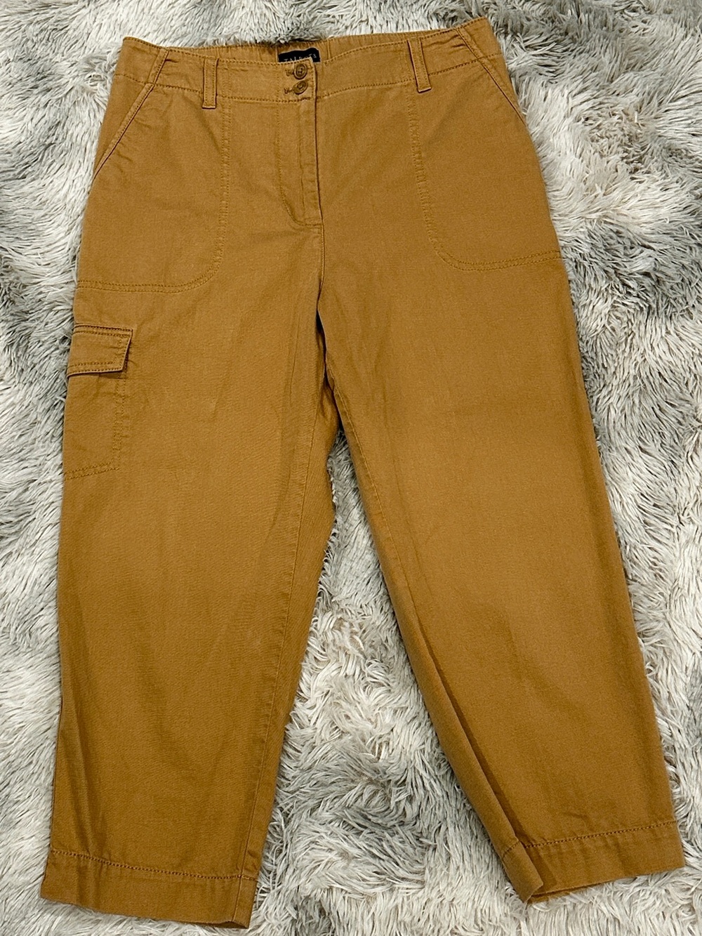 Talbots Lightweight Pants in Caramel